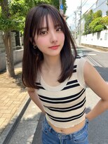 ガーデン 渋谷(GARDEN)&nbsp;くびレイヤー前髪ありイメチェンアンブレラカラーこなれミディ