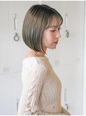 【loje】ワンレン/前下がりボブ/ネビージュ★