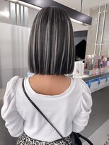 キング 梅田(K!ng)&nbsp;縮毛矯正髪質改善ハイライトレイヤーカット梅田美容室エクステ