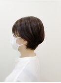 楽ちんショートボブスタイル