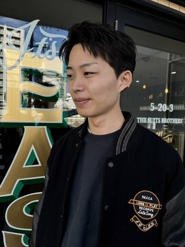 ザスーツブラザーズ(THE SUITS BROTHERS) MEN'SHAIRウルフカルマパーマメンズショートイージーパーマ