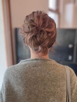 ドール(DOLL)&nbsp;毛先にpink デザインカラー