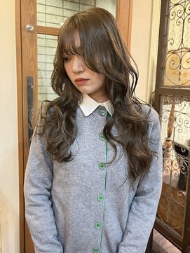 ロチカバイドールヘアー 心斎橋(Rotika by Doll hair) オリーブ　グレージュ