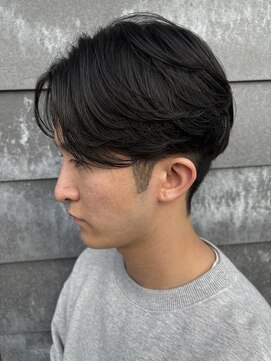 ヒュイル バイ ニアウ(Hwyl by Niau) メンズマッシュシャドウパーマスパイラルパーマニュアンスパーマ