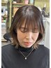 カット+フロントストレート￥10,450