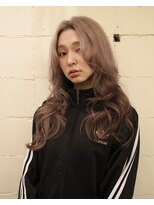 ランプ 代官山(the lamp)&nbsp;ロングレイヤーハイトーンラベンダーベージュアッシュハッシュ