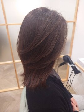 レイ 津田沼(Lei) アプリコットオレンジ/くびれヘア/ウェーブショート/津田沼