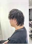 PLAISIR/佐々木　ツイストスパイラルパーマ　メンズウルフ　草加