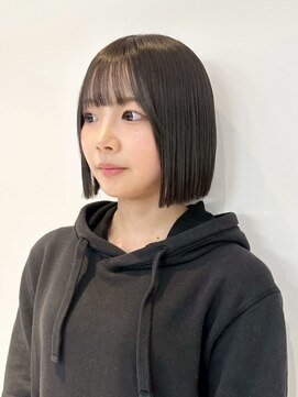 ジエクト 本店(The Ect) ミニマルボブ/オリーブグリーン/ココアグレージュ