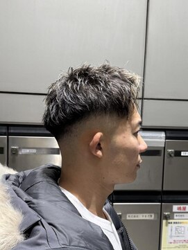 ヘアモード キクチ 銀座店 フェードアップバング