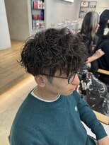 ゼスト パーク(ZEST PARK)&nbsp;・ニュアンスパーマスペインカールシャドウパーマメンズパーマ