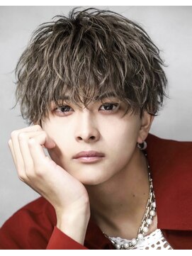 アストラ(ASTRA) MEN’S HAIR/波巻きツイストスパイラル/リバースセンターパート