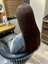 ヘアリゾート粋 トゥジュ 池袋東口店(tujuh)&nbsp;透明感ショコラブラウン/ストレート/髪質改善
