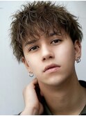 フリックパーマ/ツーブロックショート/韓国風マッシュ