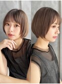 白髪カバー × 上質ツヤミディ[新宿/新宿駅/新宿]