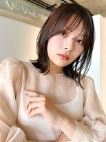 シンス 銀座(since) 外ハネくびれボブ/顔周りレイヤー/小顔ヘア/似合わせカット