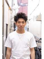 サンズ 梅田(SUNS)&nbsp;スパイキーショートツイストパーマ