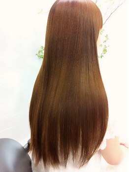 ピースラブ(P's LAV)の写真/柔らかな自然なストレートヘアが叶う◎ストレートヘアで朝のお手入れも楽々★