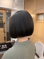 ヘアースペースブルーム プリュス 石橋店(HAIR SPACE BLOOM plus) タッセルボブ/ミニボブ/オリーブグレージュ/透明感