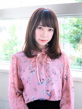 ルティア(Lutia) 厚めバング ゆるふわパーマ★★