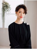 ２０代３０代前髪なし大人可愛い★小顔ショート