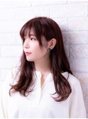 簡単スタイリング,フォギーベージュ,耳かけ[川口/川口駅]