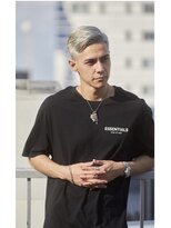 ツーダブルバイフィフス 西梅田店(WW.. by fifth)&nbsp;西梅田メンズカットフェードブリーチダブルカラーウルフカット