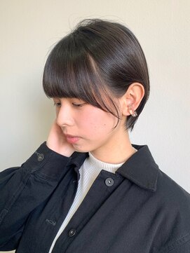 ロンド 表参道店(Lond) 【伊杏】こだわりのバランスで小顔に！ナチュラル耳掛けショート