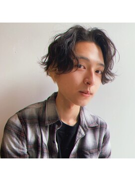 ラナ 渋谷(Lana) 韓国マッシュセンターパートニュアンスマッシュサイドパート渋谷