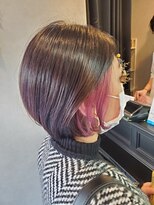 エンカウントバイマハロ 千葉(encount by mahalo)&nbsp;こなれハイトーンピンク[ハイライト/ブリーチ/インナーカラー]