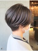 襟足がキレイ♪フレンチショートカット