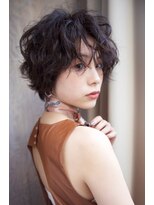 グランアージュ 池袋東口店(grandage)&nbsp;黒髪大人可愛い前下がりショート20代30代ショートボブ池袋b1