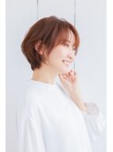 成田ユアエルム内♪前髪あり大人ショートボブ20代30代40代