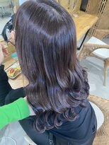 ココルアナ(coco luana) ラベンダーグレージュ/ブリーチ/髪質改善/韓国/ケアブリーチ