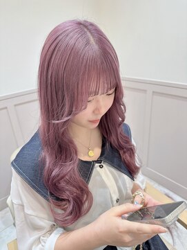 ランド 原宿表参道(LAND) 淡いラベンダーピンク