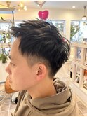 メンズショート・・・ツーブロック