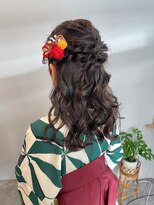 ユニ (uni)&nbsp;卒業式ヘアセット&袴着付け