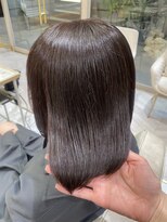 ゼスト フィーノ(ZEST fino)&nbsp;[あやか]ほんのりピンクブラウン/髪質改善カラー