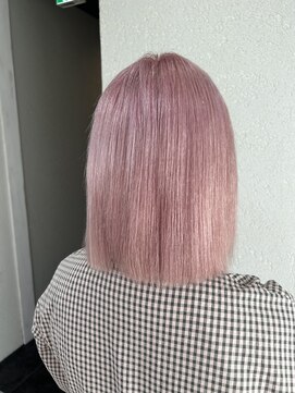 プライズ 成増店(prize) ホワイトピンクシアーカラー成増地下鉄成増大山