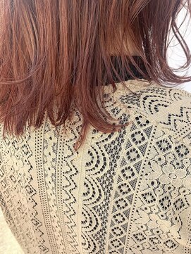 リトルガーデン(Little Garden) オレンジ×ピンク☆ハイトーン/ダブルカラー/韓国ヘア/韓国風