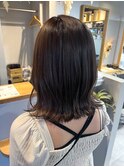 外ハネスタイル