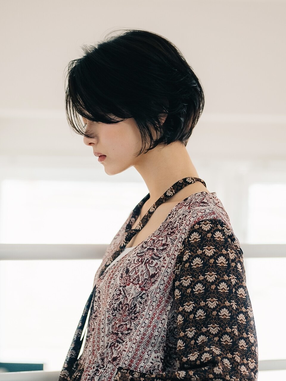 レディースカット（トリートメント付き） \5500