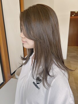 サラビューティーサイト 志免店(SARA Beauty Sight) 【志免】ブリーチ無しのミルクティーグレージュ☆山之内