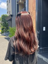 クラン 六甲道(Chlan) ブリーチカラー/ラズベリーピンク