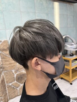 ハーツヘアーズ 五日市店(HEARTS hair's) マッシュ　グレイカラー