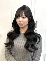 アリュウル 表参道 青山(Allure) グレーブラック×韓国レイヤーカット○【KAKO】