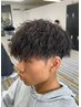 【初回限定】メンズカット×ツイストスパイラルパーマ12650円→11385円