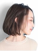 ショート・ボブ/面長/前髪なし/絶壁解消/30代/40代/50代/くびれ