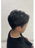 強めスパイラルパーマ!!