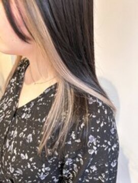 ブロッサム 上福岡店(Blossom) インナーカラー/ペールグレージュ［上福岡］